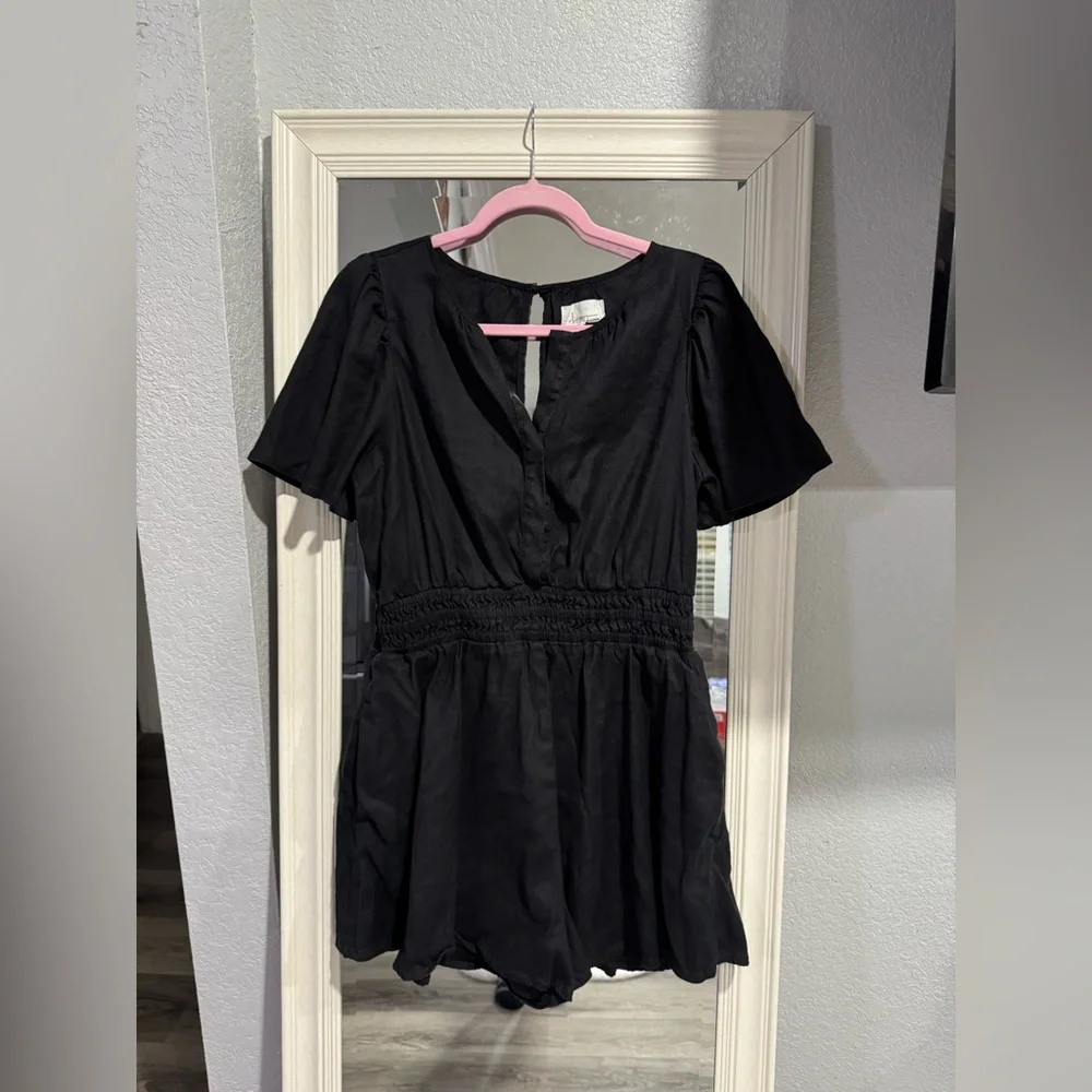 Anthropologie The Somerset Poplin Romper - Picture 4 of 6